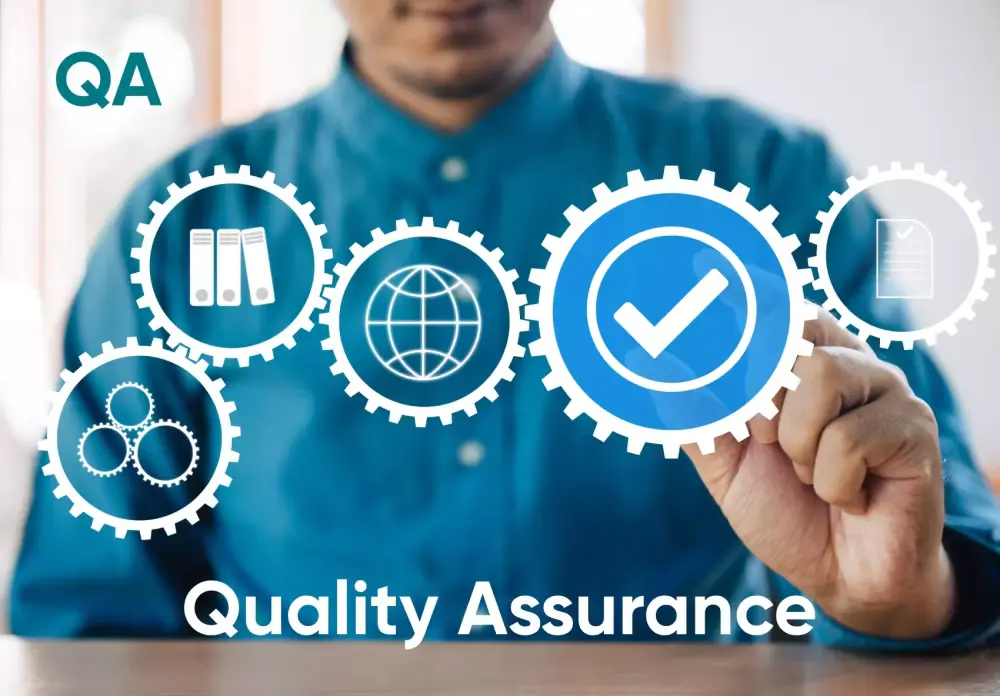 Quality assurance engineer performing software testing and application quality validation