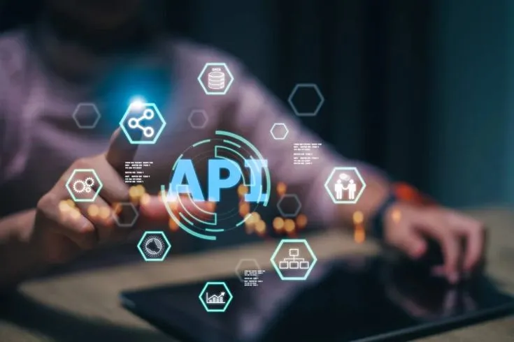 Secure API integration services connecting business applications, cloud platforms and enterprise software
